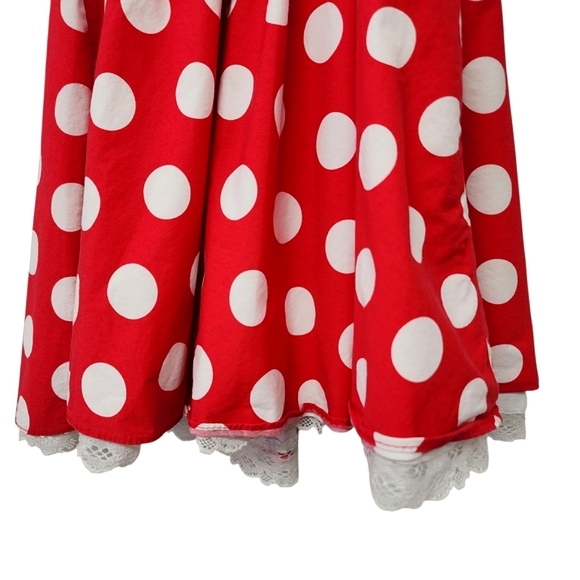 Disney Minnie Mouse Polka Dot Little Girls Dress‎ Size XS - Picture 5 of 9